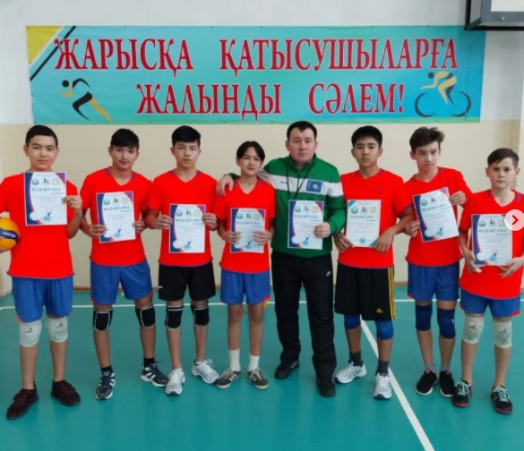 "Ұлттық мектеп лигасы" аудандық жарысында І орынға ие болды