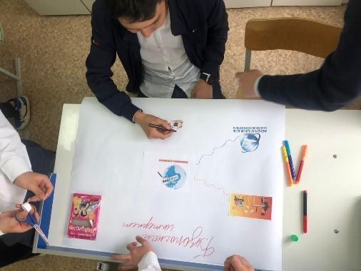 11.04.2022ж  «Интернет және біз» тақырыбында  10 сыныптар арасында пікірталас өтті.